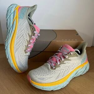 Hoka One One Clifton 8 x Free People Movement Women Running Sneakers- SZ 8.5